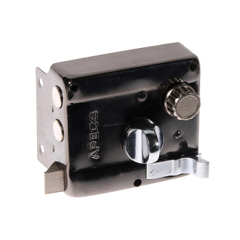 Замок накладной 0556-С-BN никель черный Apecs *1/20