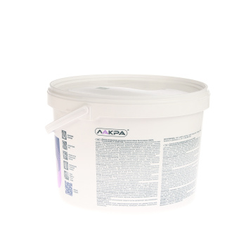 Краска латексная для стен и потолков 14 кг Лакра влагостойкая  Белоснежная  *1/44