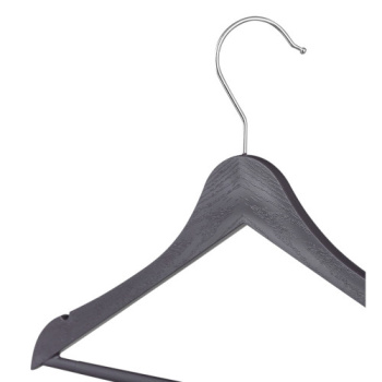 Плечики-вешалка для одежды пластм. р-р 48-50 "Wood" Коричневый (арт.435205714) "Бытпласт" *1/32