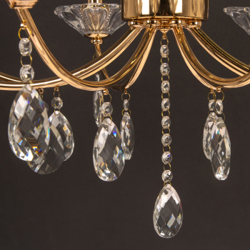 Люстра IL1242-8PPA-29 GD  40Вт Е14 S=30м2  *1