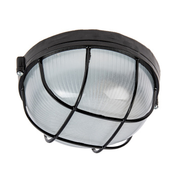 Светильник НПБ 1302 круг с реш. IP54 60Вт черн. TDM SQ0303-0033 *1/12