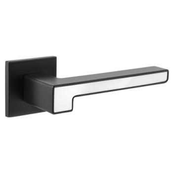 Ручка раздельная ЧЕРНЫЙ матовый Slim H-30120-A-BLM/W Code Deco *1/18