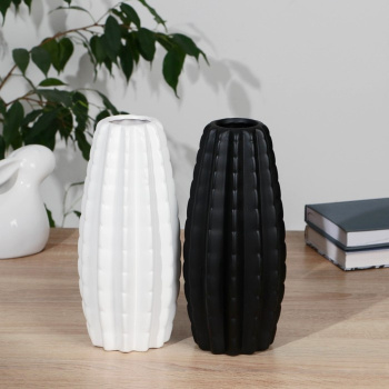 Ваза керамика настольная "Кактус" 6,5х11х25 см, микс 5096207