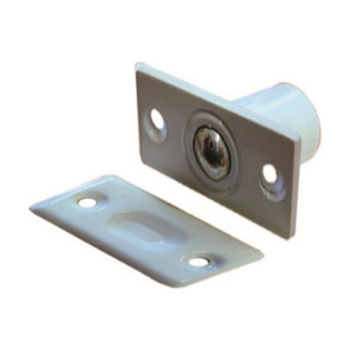 Защелка шариковая БЕЛАЯ (фиксатор б/ручек) 03.02.03/206013 TRODOS *12/60