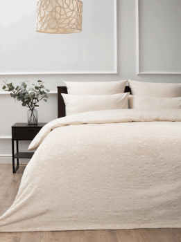 Плед 150*200см фланель звезды бежевый TF FNEL BE11 004/1520 Absolute *1