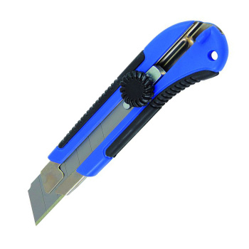 Нож строительный 25мм корпус двухкомпонентный направл.металл фикс.винт (2701010) T4P *1/12/96 Нож строительный 25мм корпус двухкомпонентный направл.металл фикс.винт (2701010) T4P *1/12/96