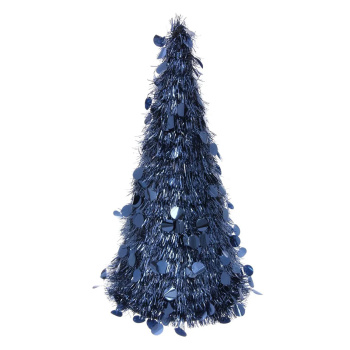Елка декоративная TINSEL "Изящный блеск" 50 см, Сапфир