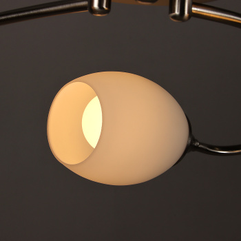 Светильник потолочный N6436/3 SL 3*40W E27 220V (d-600; h-160) S=12м2 VERNER LIGHTING *1