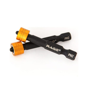 Бита крестовая с ограничителем PH2х50мм (2 шт) магнитS2хвостовик1/4"Е (554133) RAGE by VIRA *1