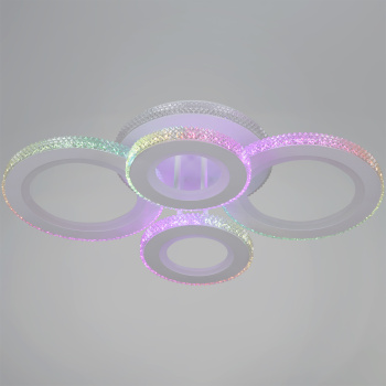 Светильник потолочный светодиодный 23062-0.3-2+2A LED 82W 3000-6500К ПДУ+диммер S=16м2  *1 Светильник потолочный светодиодный 23062-0.3-2+2A LED 82W 3000-6500К ПДУ+диммер S=16м2  *1