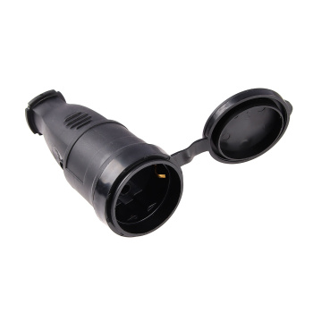 Розетка КАУЧУК переносная "Smartbuy" 1мест. з/к 230В 2Р+РЕ 16А IP44 (SBE-16-S07-R) *1/100