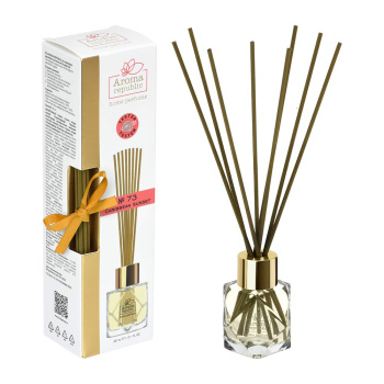 Диффузор ароматический AROMA REPUBLIC 30 мл СТЕКЛО Caribbean sunset №73  93816  *1/12 Диффузор ароматический AROMA REPUBLIC 30 мл СТЕКЛО Caribbean sunset №73  93816  *1/12