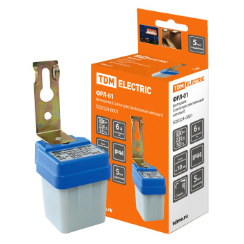 Фотореле ФРЛ-01 10Лк 6А TDM SQ0324-0001 *1/10