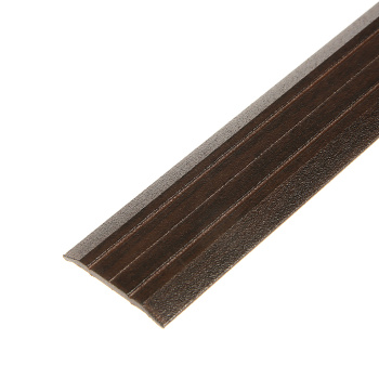 Порог-стык одноуровневый 25х1800 мм Лука ПС 01, венге