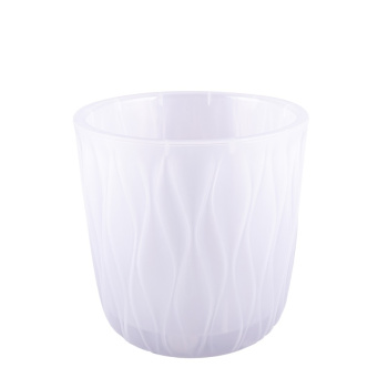 Кашпо пластм. "Desert"  2,3л d верха 157мм h152мм со вставкой Прозрачный 86401 *1/16