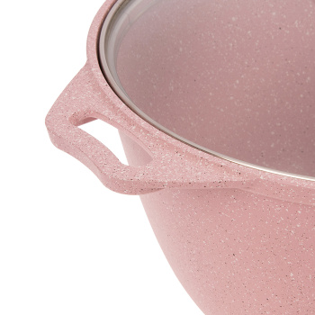 Кастрюля алюм. литая а/приг. Kukmara "Trendy style" Rose 4,0л Ст.кр. к41tsr *1/3 Кастрюля алюм. литая а/приг. Kukmara "Trendy style" Rose 4,0л Ст.кр. к41tsr *1/3