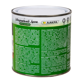 Масло для террас и деревянных полов Здоровый Дом Венге 0,75 л *1/6/528