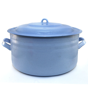 Бак эмалированный 18л d360мм с Крышкой, без деколи С-28261 *1 Бак эмалированный 18л d360мм с Крышкой, без деколи С-28261 *1