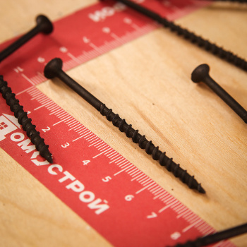 Саморезы по дереву BROZEX 4,2*76 крупная резьба (15кг) промтара *15