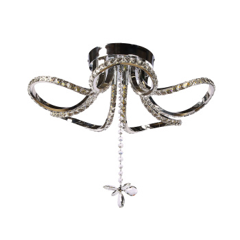 Люстра 8897/130W Chrome 500 мм 3 реж., пульт S=16м2  VERNER LIGHTING *1